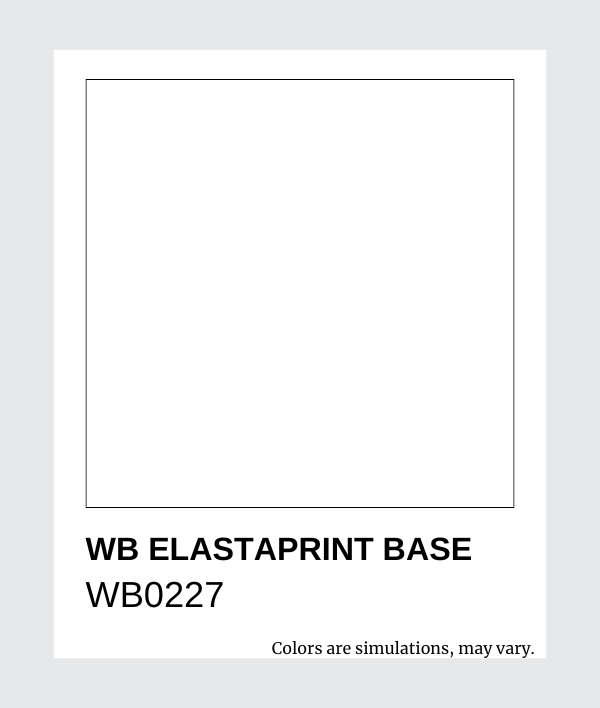 WB0227 WB ElastaPrint Base
