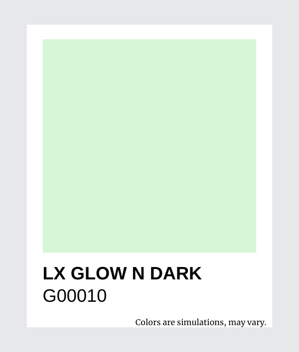 G00010 LX Glow N Dark