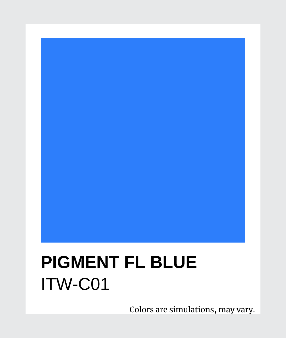 ITW-C Series - Pigment Concentrates