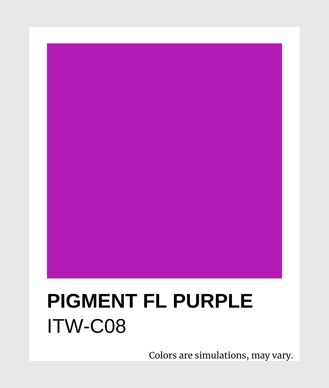 ITW-C Series - Pigment Concentrates