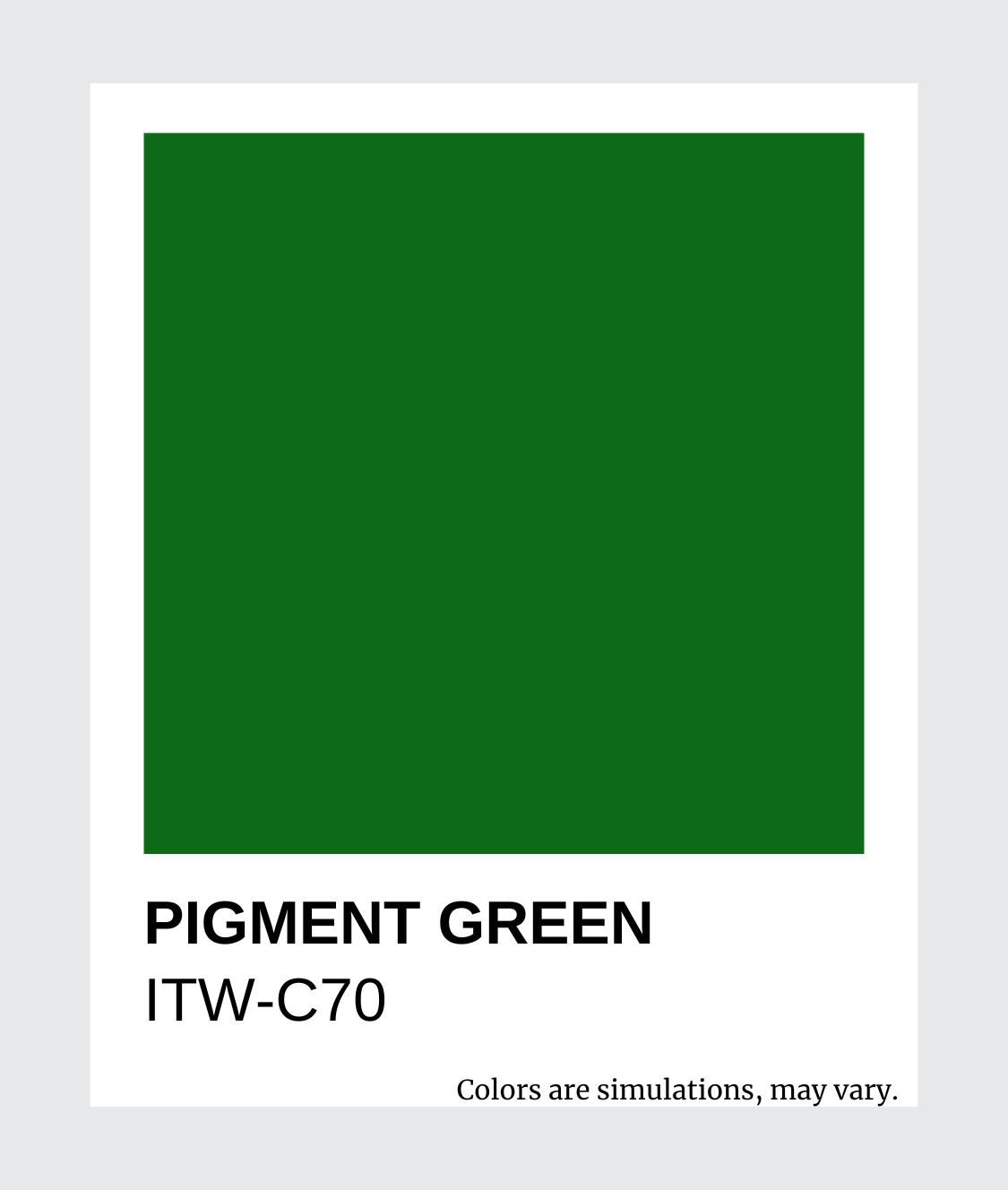 ITW-C Series - Pigment Concentrates