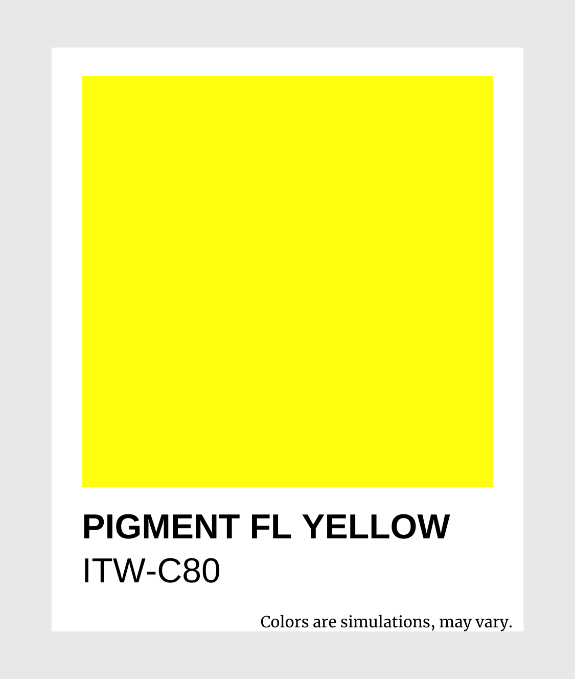 ITW-C Series - Pigment Concentrates