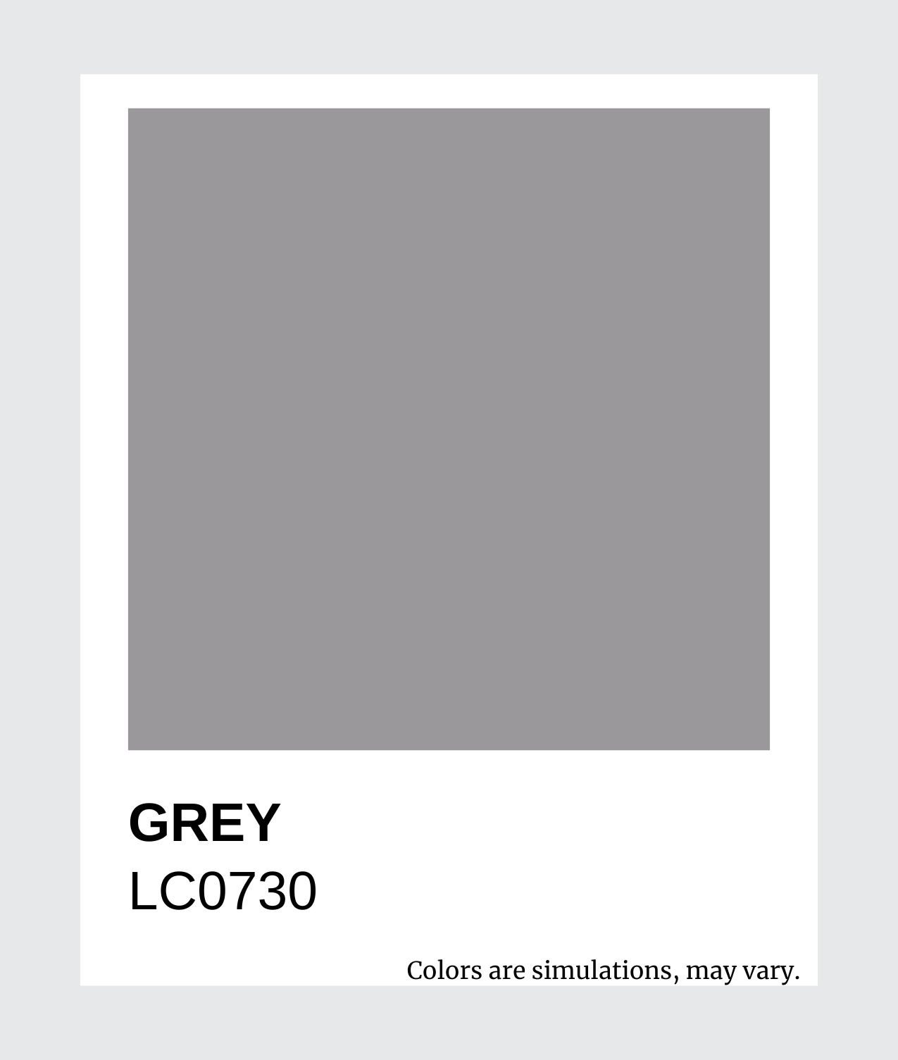 Low Cure Performance Standard Colors