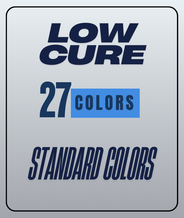 Low Cure Performance Standard Colors