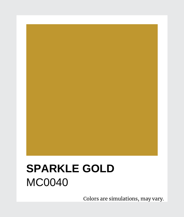 MC0040 Sparkle Gold