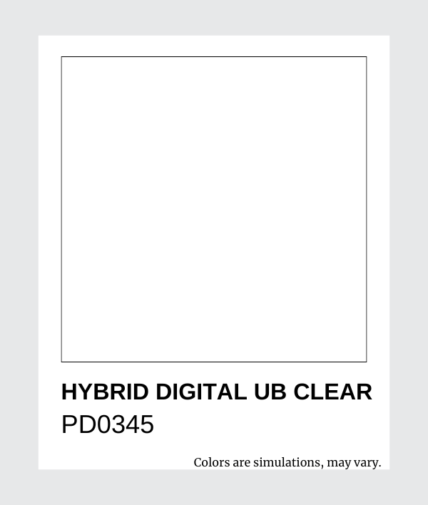 PD0345 Hybrid Digital UB Clear