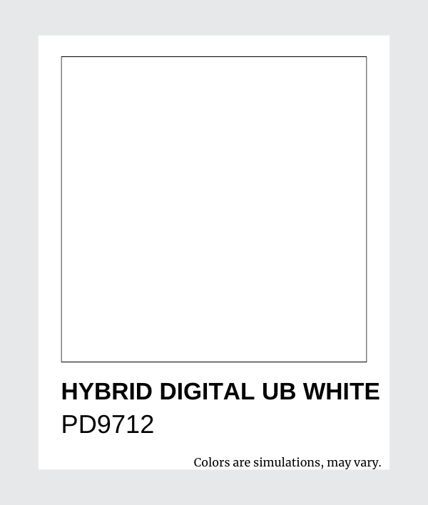 PD9712 Hybrid Digital UB White