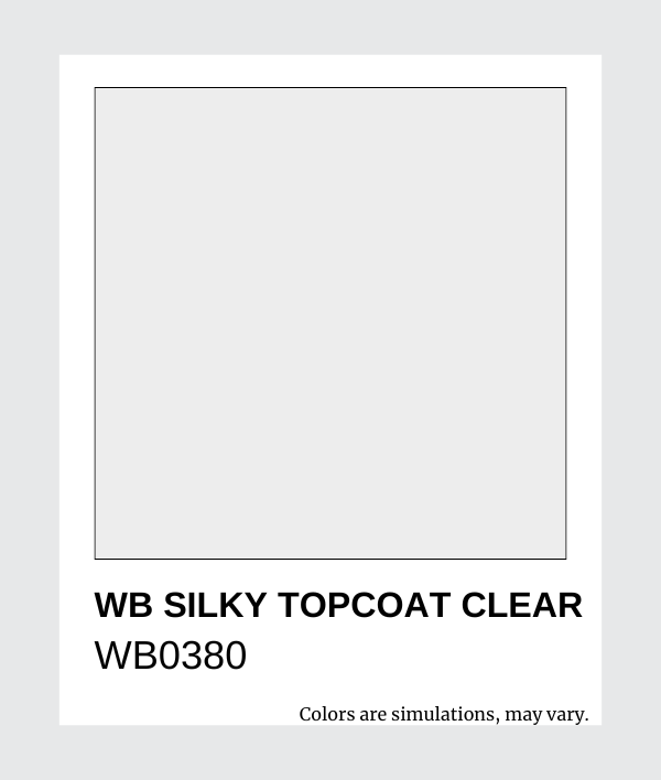 WB0380 WB Silky Topcoat Clear